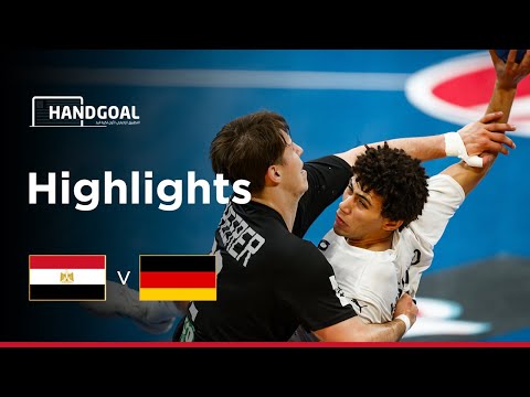 ملخص مباراة مصر و ألمانيا كأس العالم للشباب لكرة اليد مباراة تحديد المركز الخامس