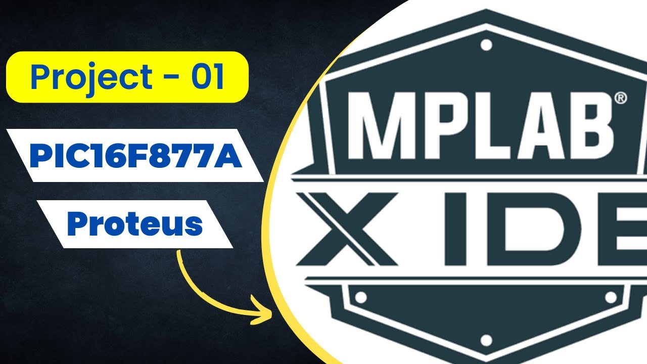 Blink LED on Proteus MPLAB X IDE XC8 Compiler Project 01 YouTube