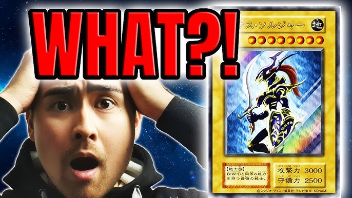 A Yugioh Card Worth 12 Million Dollars? (Normal Black Luster Soldier) 