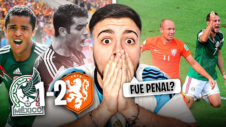 LA COBRA REACCIONA AL PARTIDO QUE TODO MÉXICO RECORDARÁ POR SIEMPRE | MÉXICO 1-2 PAÍSES BAJOS