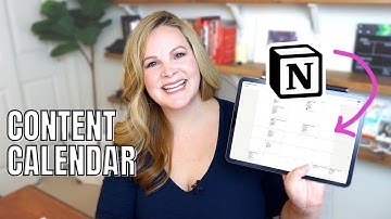 Content Calendar with Notion