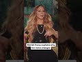 mariah carey explains why her voice changes sometimes #shorts