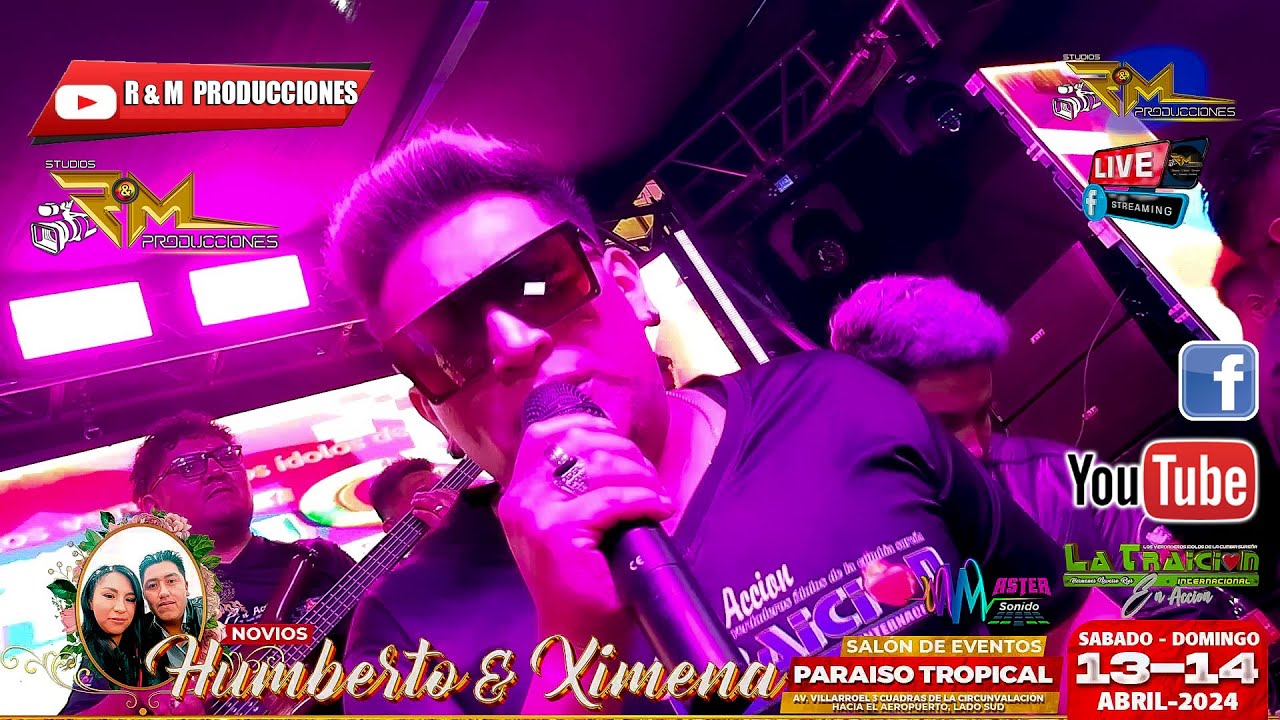 ♪♪ LA TRAICIÓN ♪♪ Sábado (En Vivo) 🔸️ Matrimonio Humberto & Ximena 🔸️ORURO, PARAISO TROPICAL