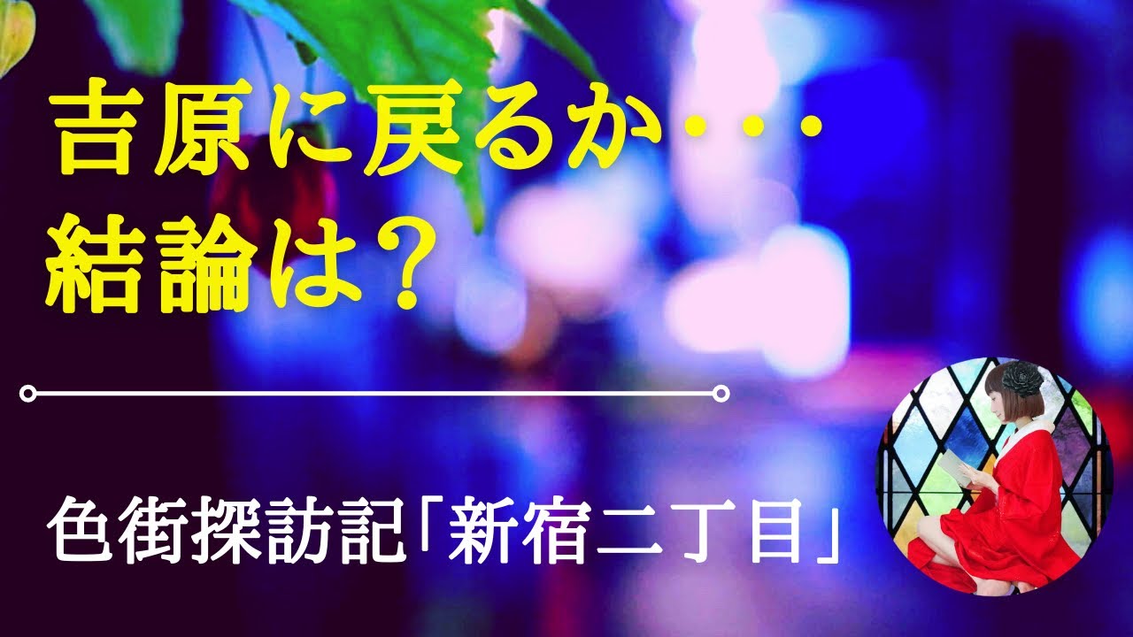 吉原に戻るのか？結論は？/色街探訪記・新宿二丁目遊廓跡地