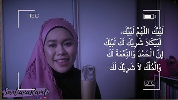ALLAHUMA LABBAIK - SABYAN (Cover With Lyrics and Translation) | Santiana Ramli #SUNtianaDAY #40