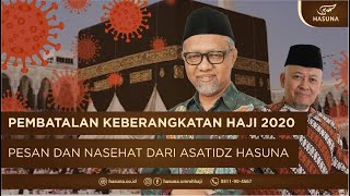 KMA No.494/2020 mengatur Pembatalan Keberangkatan Jamaah Haji pada PIH 2020, di antaranya: 1.Jamaah . 