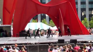 CDC dances to Under Pressure at Festival 2012
