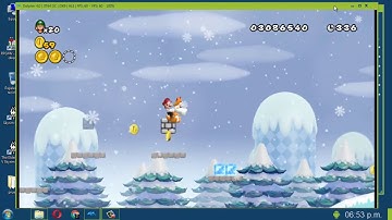 NSMBW Custom Level Mario Custom Level Textures - New Super Mario Bros Wii