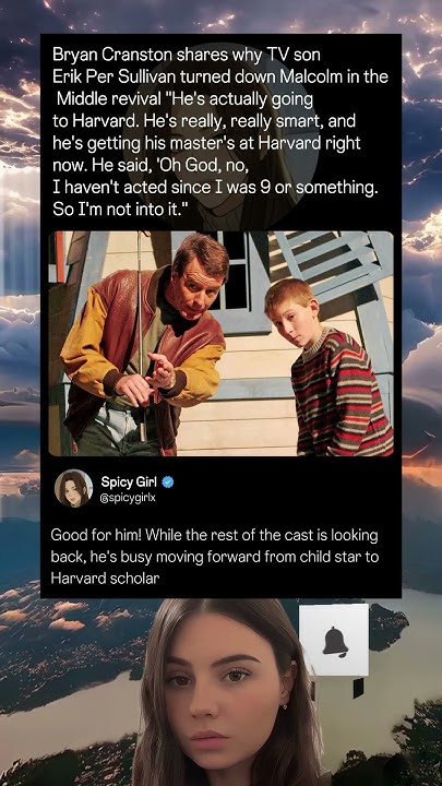Bryan Cranston shares why TV son Erik Per Sullivan turned down Malcolm