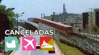 Estaciones CANCELADAS y Renombradas del Metro de la CDMX