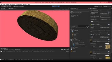 Unity 3D Coins Toplama-2 (OnTriggerEnter)