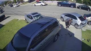 Car accident caught on video
