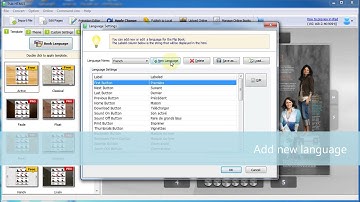 Customize language for feature buttons on toolbar of HTML5 digital catalog