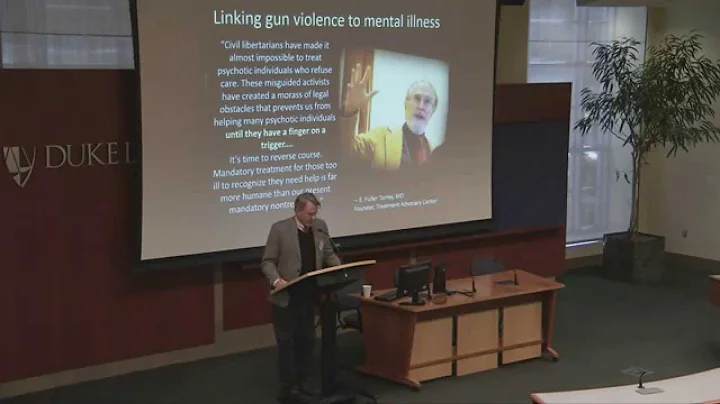 DFLSC 2015 | Jeffrey W. Swanson, Gun Violence & Mental Health