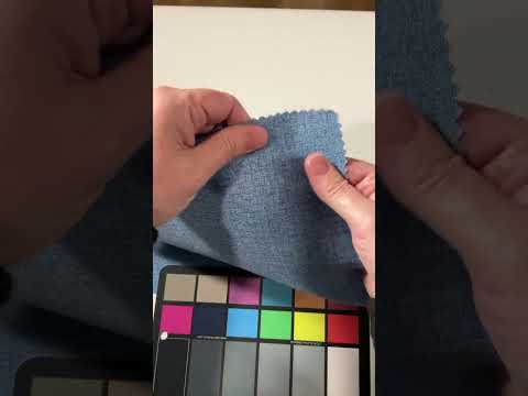 Video of Richloom Solarium Outdoor McHusk Chambray | Home Decor Fabric | 54" Wide