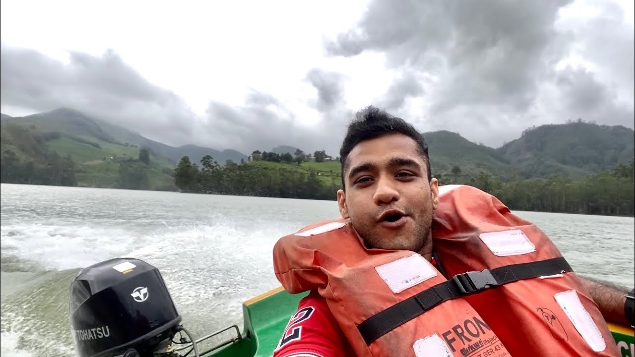 kerala trip ||part 1 Mattupetty  Dam speed boting munnar in idukki