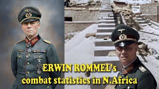 Erwin Rommel's COMBAT STATISTICS in N.Africa