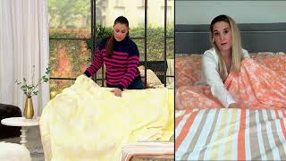 DayDream Printed Brushed Soft Sheet Set by Berkshire on QVC screenshot 2