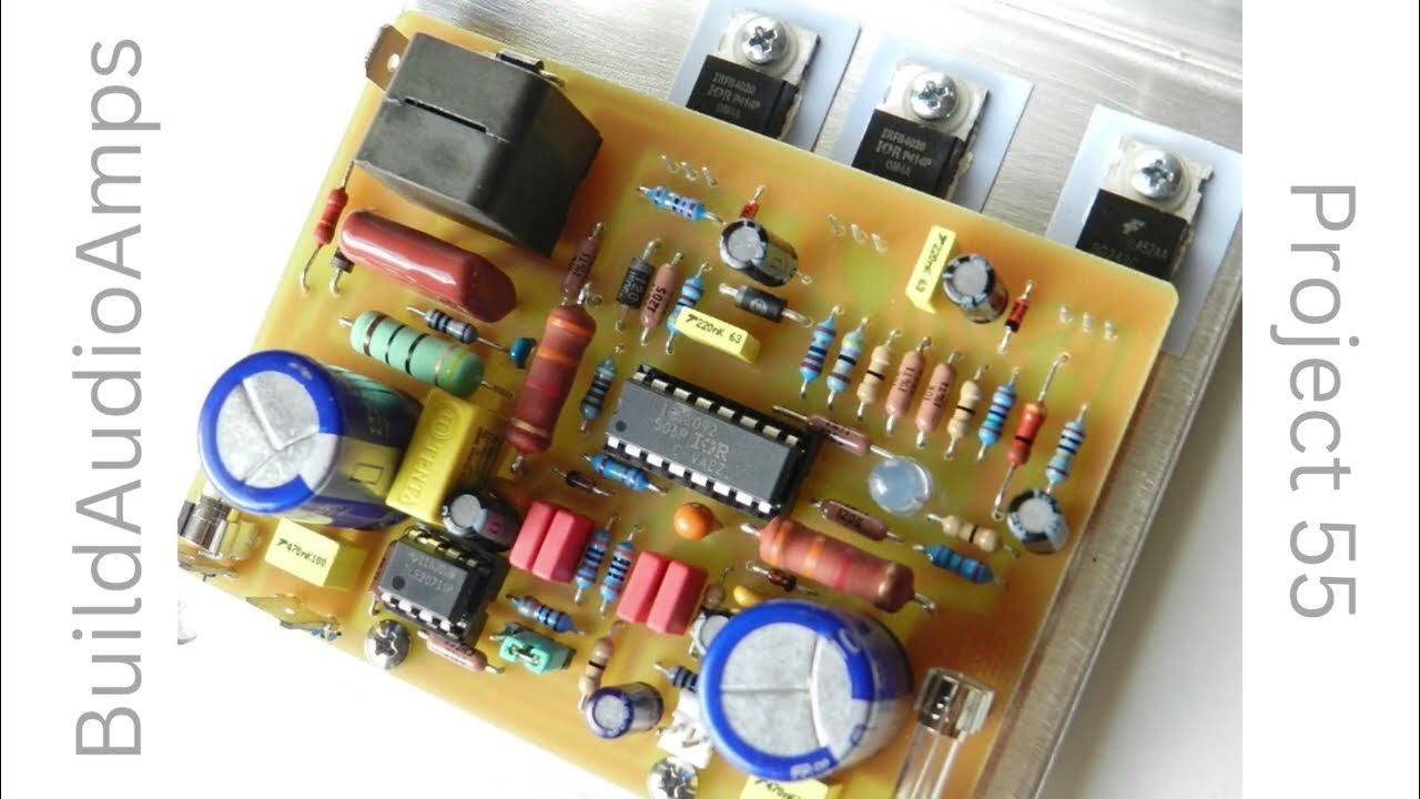 A 150-watt 8Ω with IRS2092 + IRFB4020PBF Class D audio power amplifier