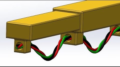 Cable animation in Solidworks