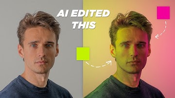 ONE CLICK! Dual Light Effect Using AI