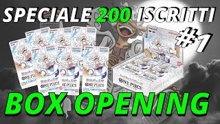 SPECIALE BOX OPENING 200 ISCRITTI, APRO ONE PIECE card game OP-05 AWAKENING THE NEW ERA | Parte 1