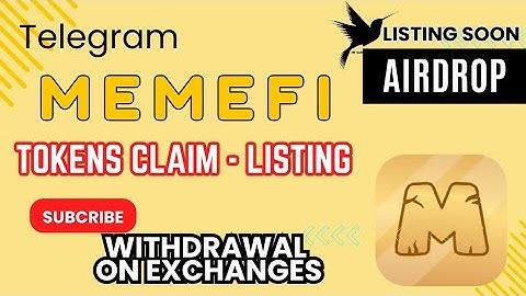 Telegram Airdrop Memefi Tokens withdrawal- How to claim Memefi tokens to Exchanges okx, bitget