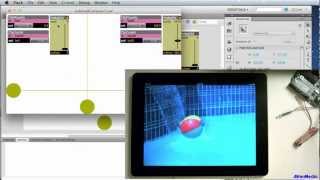 NETLab Toolkit Demo 5: Using hubFeed to communicate between devices screenshot 5