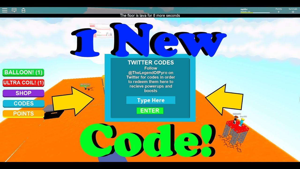 The Floor Is Lava New Code 2020 Roblox Youtube - floor 5 roblox code