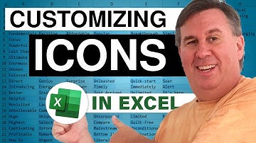 Excel - Customize Your Excel Toolbar with Hundreds of New Icons - Episode 356