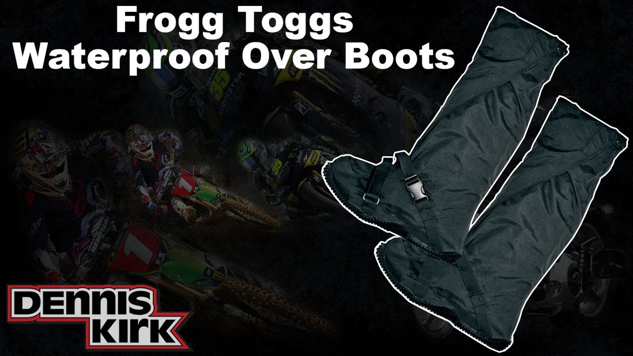 Frogg Toggs Waterproof Over Boots - YouTube