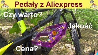 Chińskie pedały rowerowe z Aliexpress. Czy warto kupić?