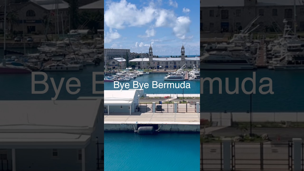 Bye Bye Bermuda from Norwegian AQUA and Say Hello to Royal Carribean Vision of Seas #bermuda #cruise
