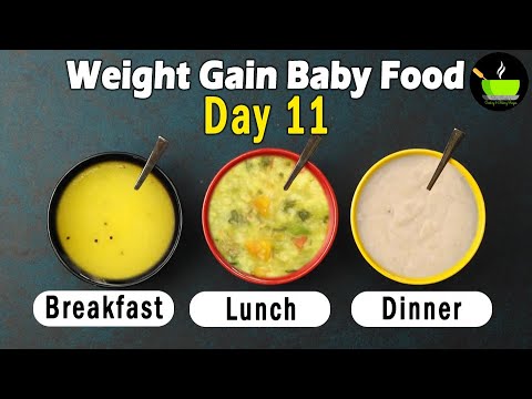 Baby Food | Weight Gain Baby Food | Sooji Upma For Babies  | Oats Vegetable Khichdi | Oats Porridge | She Cooks