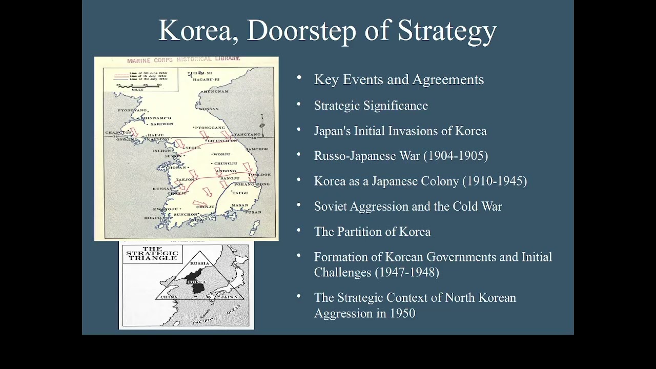 103 Korean War 1: War Start and Pusan Pocket