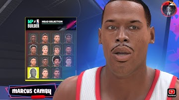MARCUS CAMBY NBA 2K25 NEXT GEN FACE CREATION