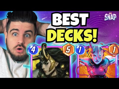 The BEST INFINITE DECKS To Climb In Marvel SNAP! 