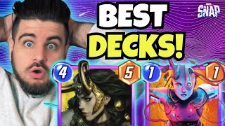 The BEST INFINITE DECKS To Climb In Marvel SNAP! | KMBest Top Decks 5/20/24 - April - Blink Season