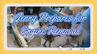NSU Quickly S23 Engine Removal ( 1964 )