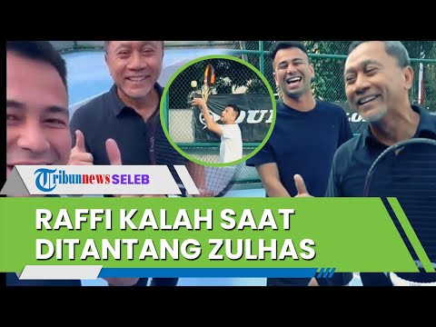 Ditantang Menteri Perdagangan Zulkifli Hasan Main Tenis, Raffi Ahmad Kalah: Pak Menteri Nih Hebat