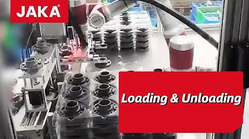 Cobot helps in Loading & Unloading