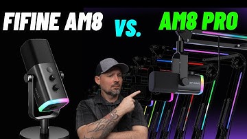 Fifine AM8 VS AM8 Pro T | USB/ XLR Microphone Comparison