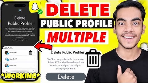 How To Delete Snapchat Public Profile 2025 | Snapchat Public Profile Delete Kaise Kare