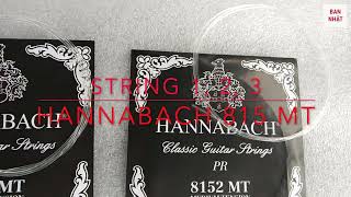 STRING 1, 2, 3 - HANNABACH 815 MT