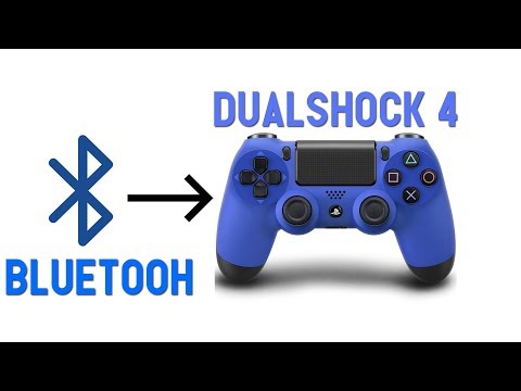 Как подключить dualshock 4 к пк через bluetooth