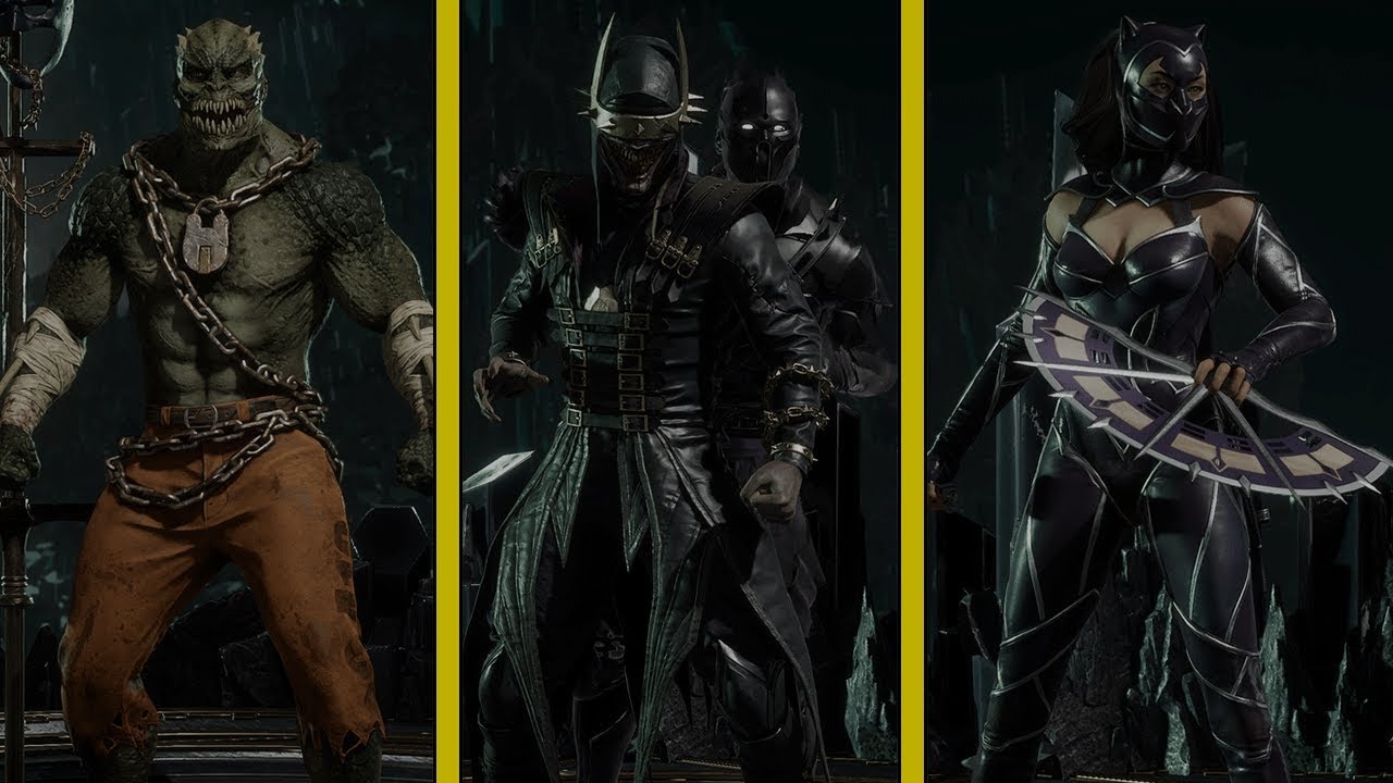 Mortal Kombat 11 | DC Elseworlds Skin Pack | Killer Croc, Catwoman, Batman  Que Ríe - YouTube