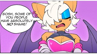 “A Bat of Class” [Genderswapped Rouge the Bat] [Sonic Comic Dub]