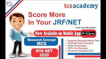 UGC NET PAPER - 1 | NTA NET JRF Most Expected Research Concept MCQ Series - 1