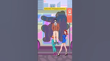 Pose Puzzle; Tricky Paper Doll - LEVEL 8 | Happy Puzzle Time #puzzle #ytshorts #games