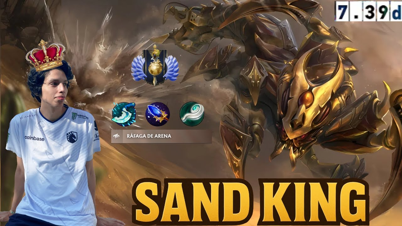 SAND KING→ El héroe mas pickeado del THE INTERNATIONAL 2025